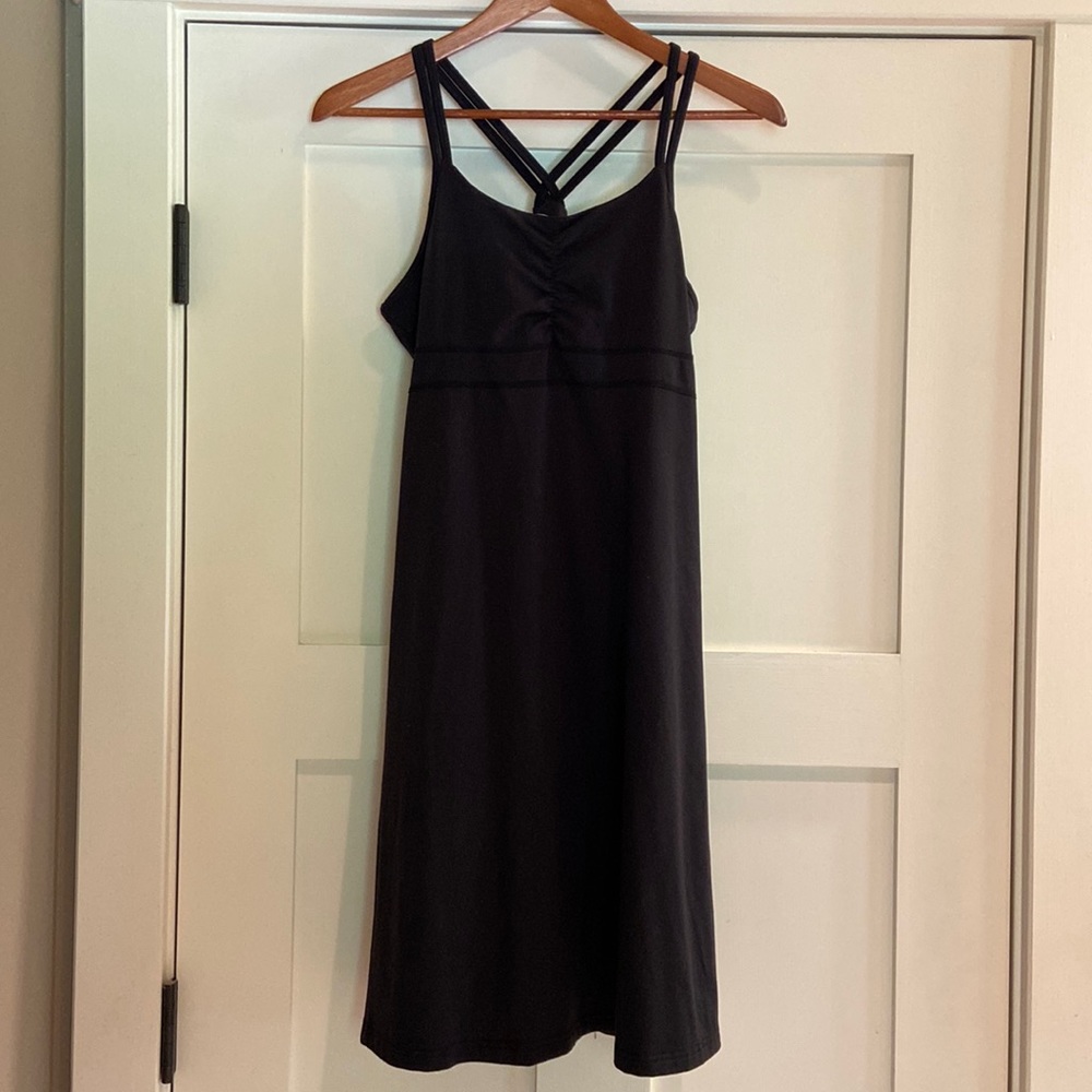 Black Marmot swim dress; large
